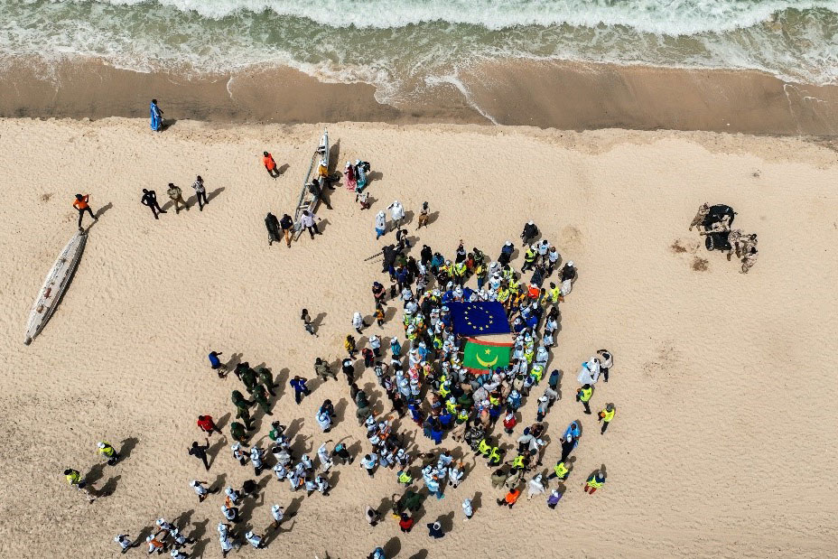 #EUBeachCleanup event in Nouakchott, organised by the EU Delegation in Mauritania