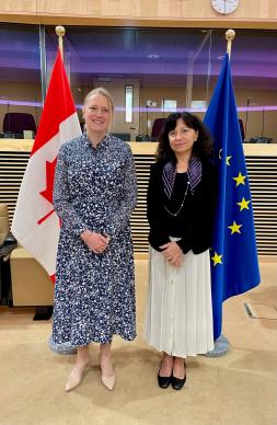 The event was opened by Her Excellency Dr. Ailish Campbell, Ambassador of Canada to the European Union, and Charlina Vitcheva, Director-General for Maritime Affaires and Fisheries at the European Commission.