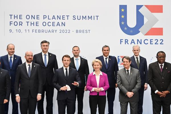 Participation of Ursula von der Leyen, President of the European Commission, at the One Ocean Summit, in Brest