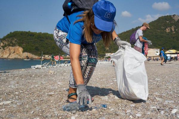 #EUBeachCleanup campaign in Montenegro